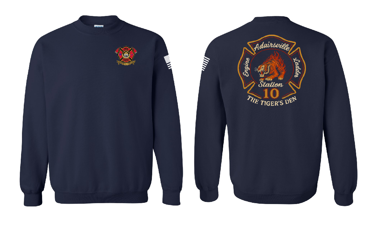 Crewneck Sweatshirt - Station 10